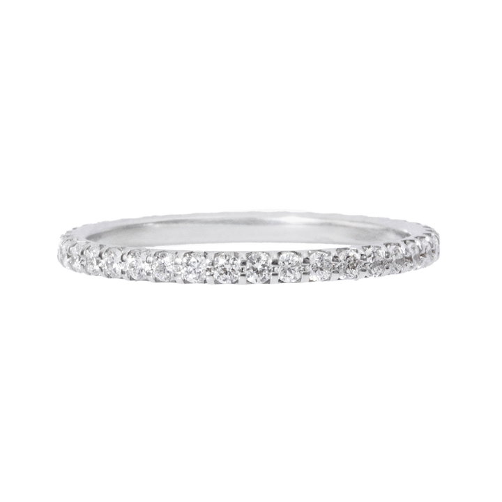 Diamond Eternity Wedding Band (0.60tw) In White Gold 14K