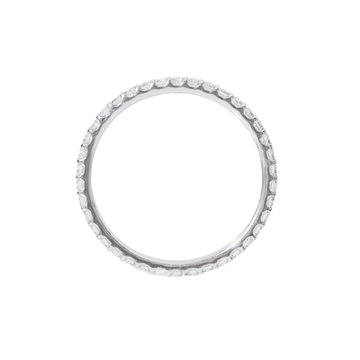 Diamond Eternity Wedding Band (0.60tw) In White Gold 14K