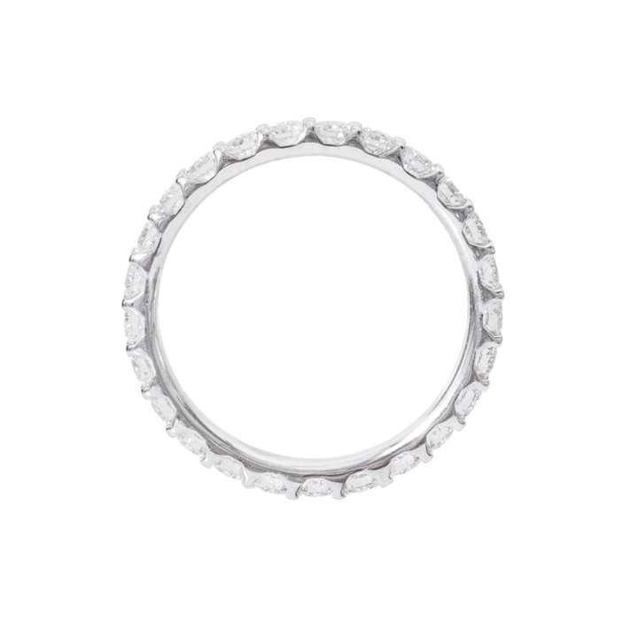 Diamond Eternity Wedding Band (1.25tw) In White Gold 14K