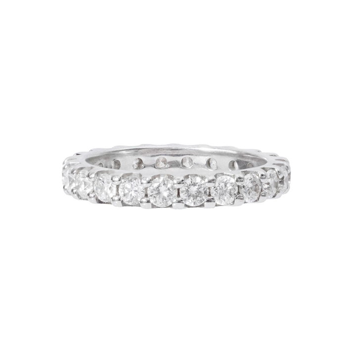 Diamond Eternity Wedding Band (1.65tw) In White Gold 14K
