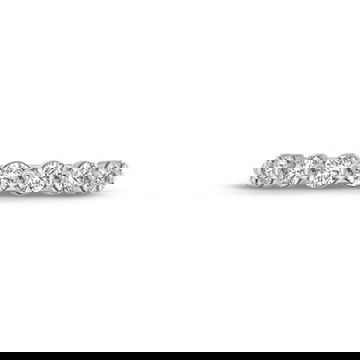 Tacori Sculpted Crescent Round Diamond Wedding Band