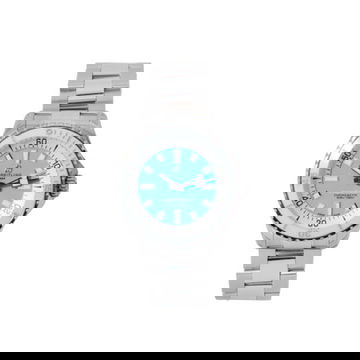 Breitling Superocean Automatic 36 Turquoise Watch | Stainless Steel