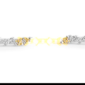 Tacori Sculpted Crescent Carre Round Diamond Band