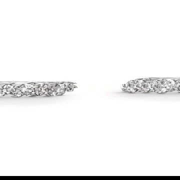 Tacori Sculpted Crescent Marquise Round Diamond Band