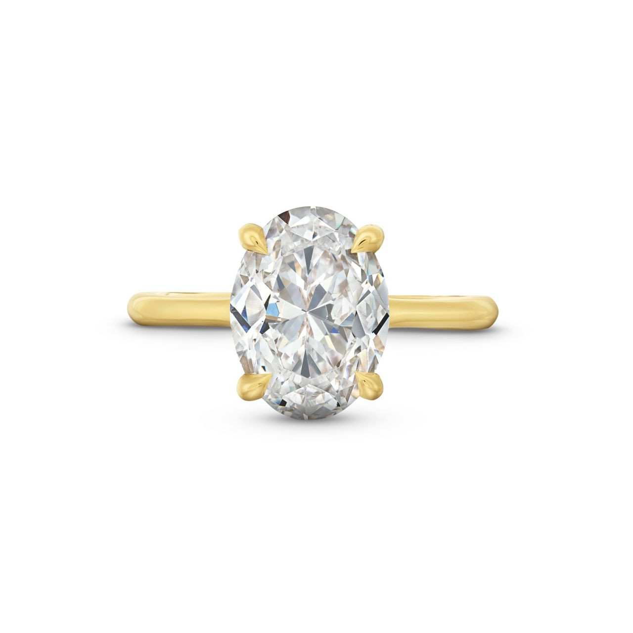 Tacori Founder's Crescent Solitaire Engagement Setting 0
