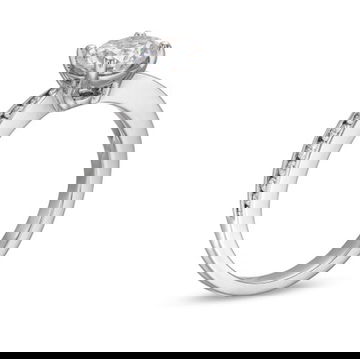Channel Diamond Tapered Engagement Setting (For 1ct Round)
