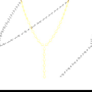 Y-Shape Diamond Necklace