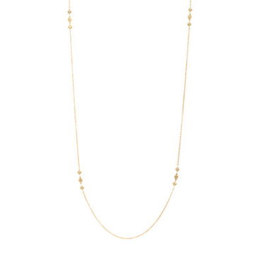 Three Station Diamond Necklace