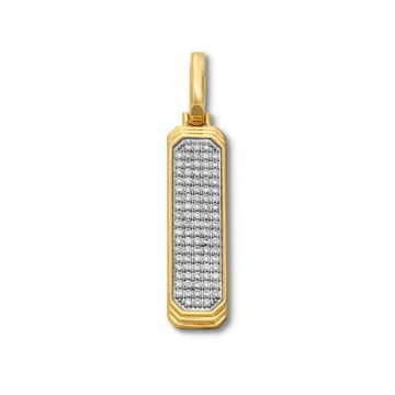 Collier En Or 14K - 5,98 Carats De Diamants Ronds Taille Excellente - 18 Pouces - Neuf