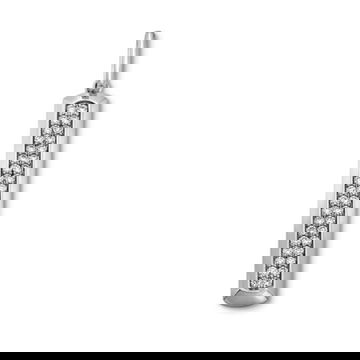 Two Row Pave Diamond Pendant