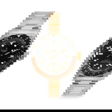 Tudor Black Bay GMT S&G 41 Black Dial Watch | Stainless Steel & Yellow Gold