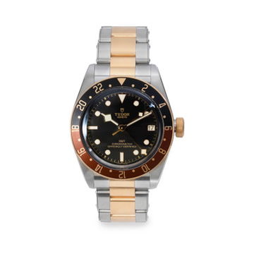 Tudor Black Bay GMT S&G 41 Black Dial Watch | Stainless Steel & Yellow Gold
