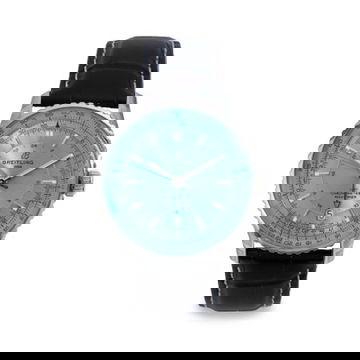 Breitling Navitimer Automatic GMT 41 Blue Dial Watch | Stainless Steel 0