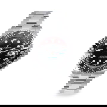 Rolex GMT-Master II 40 Black Dial Watch | Oystersteel 0