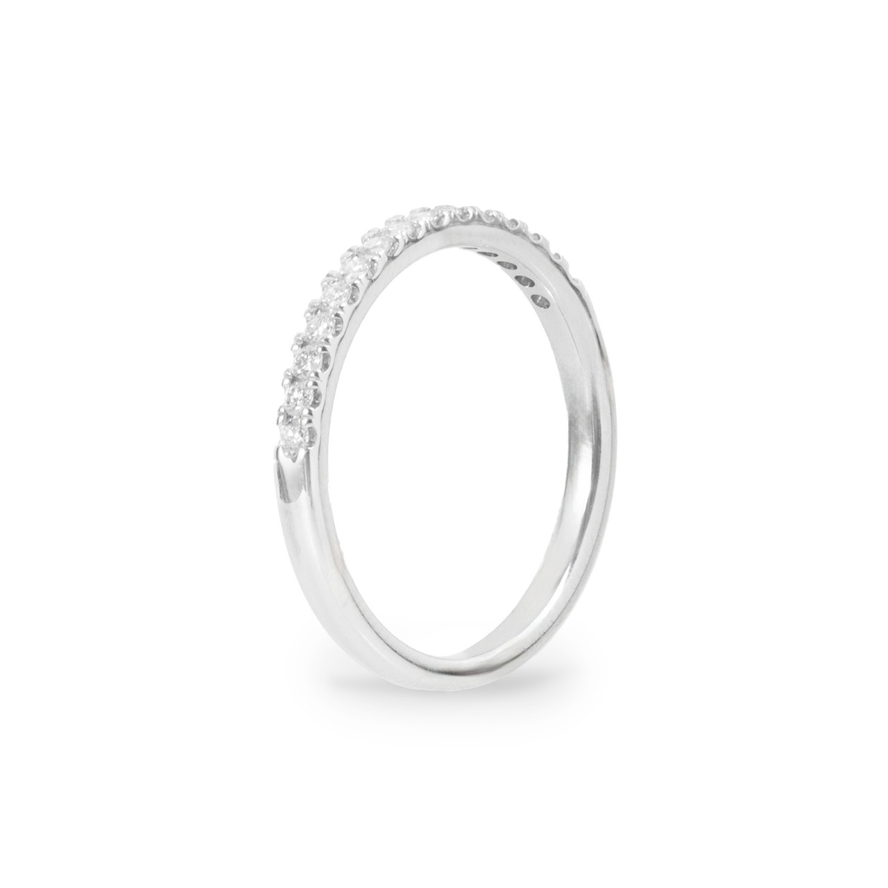 1/4 Way Diamond Wedding Band (0.25tw)