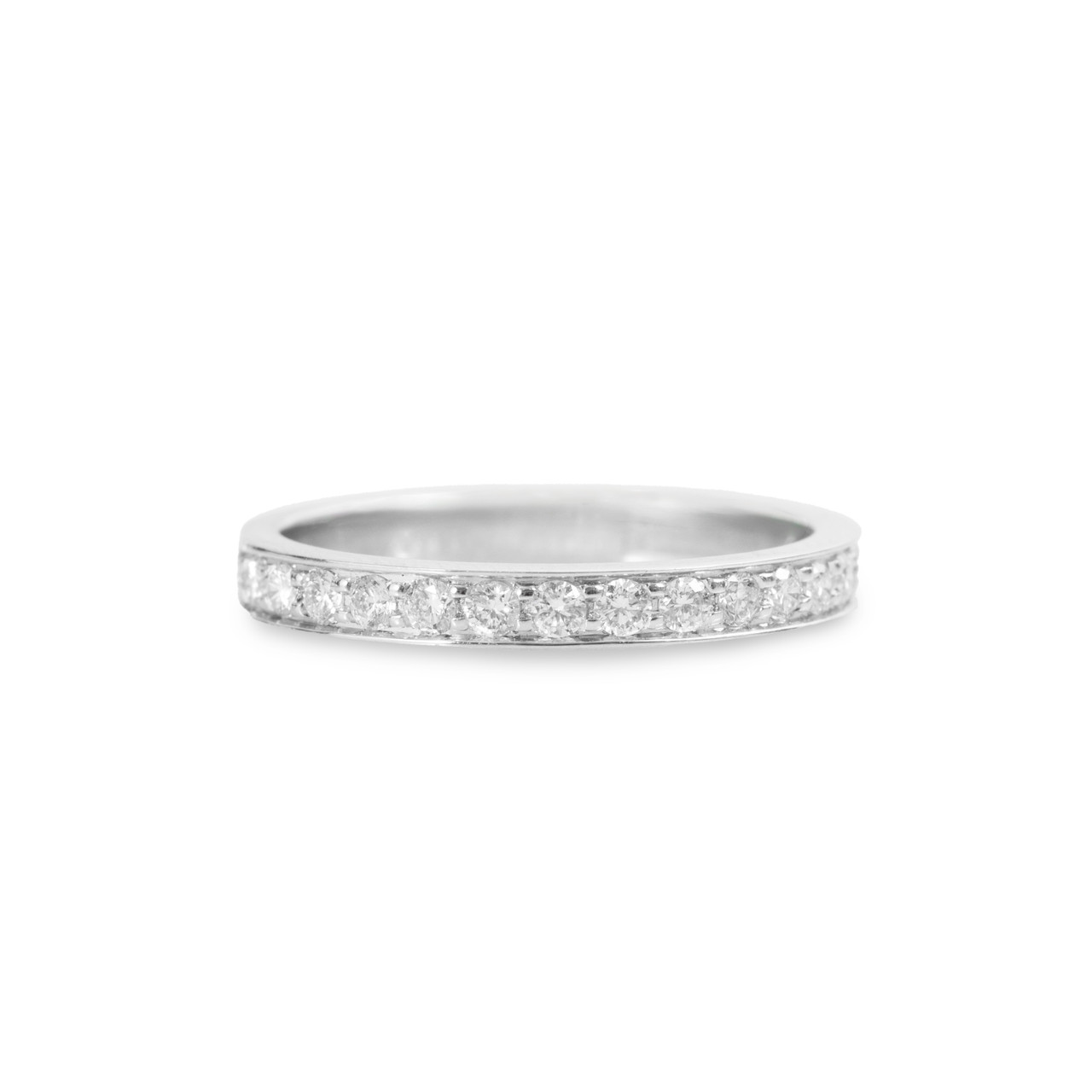 Channel Diamond Wedding Band (0.32tw)