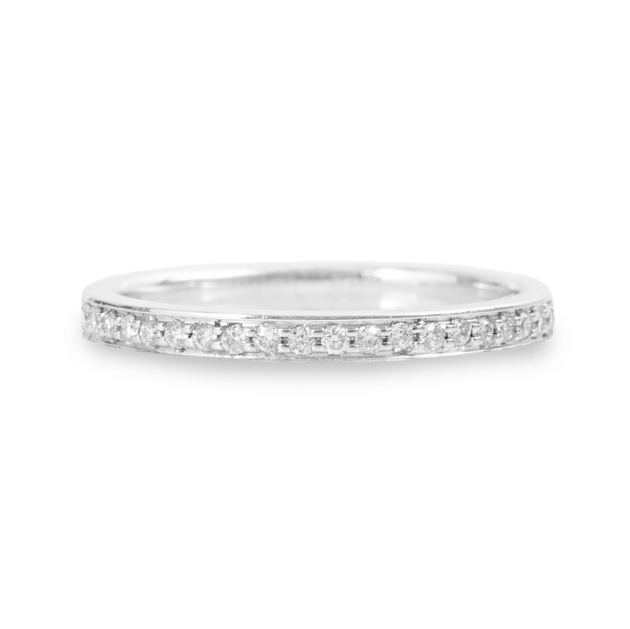 Channel Diamond Wedding Band (0.15tw) 0