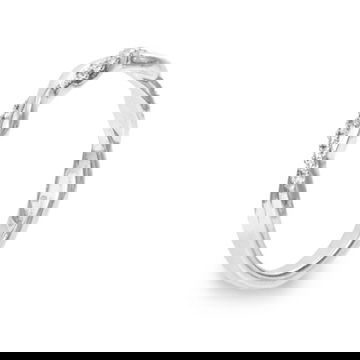 Diamond Twist Wedding Band (0.08TW)