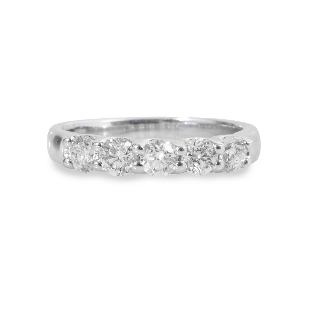 Shared Prong Diamond Wedding Band (1.00tw) 0