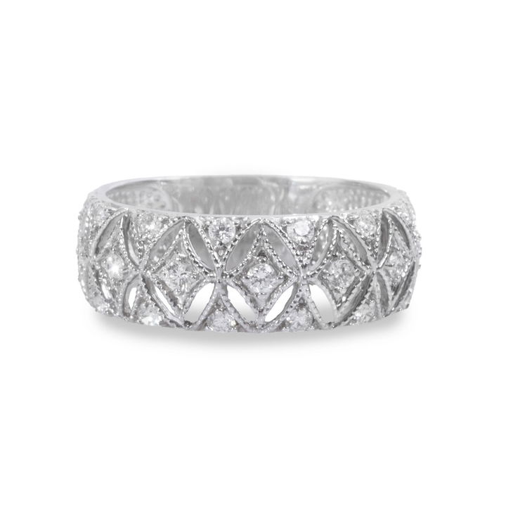 Antique Open Diamond Band (0.44TW)