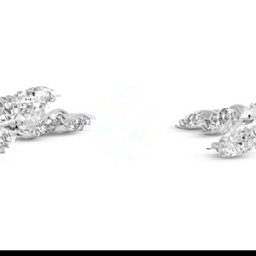 Uneek Horizontal Marquise Bezel Diamond Engagement Setting