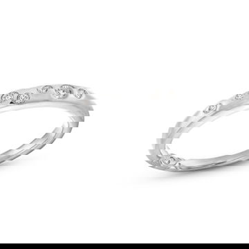 A. Jaffe Scattered Diamond Band