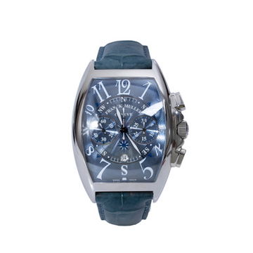 Franck Muller Mariner Chronogprah Blue Watch | Stainless Steel 0