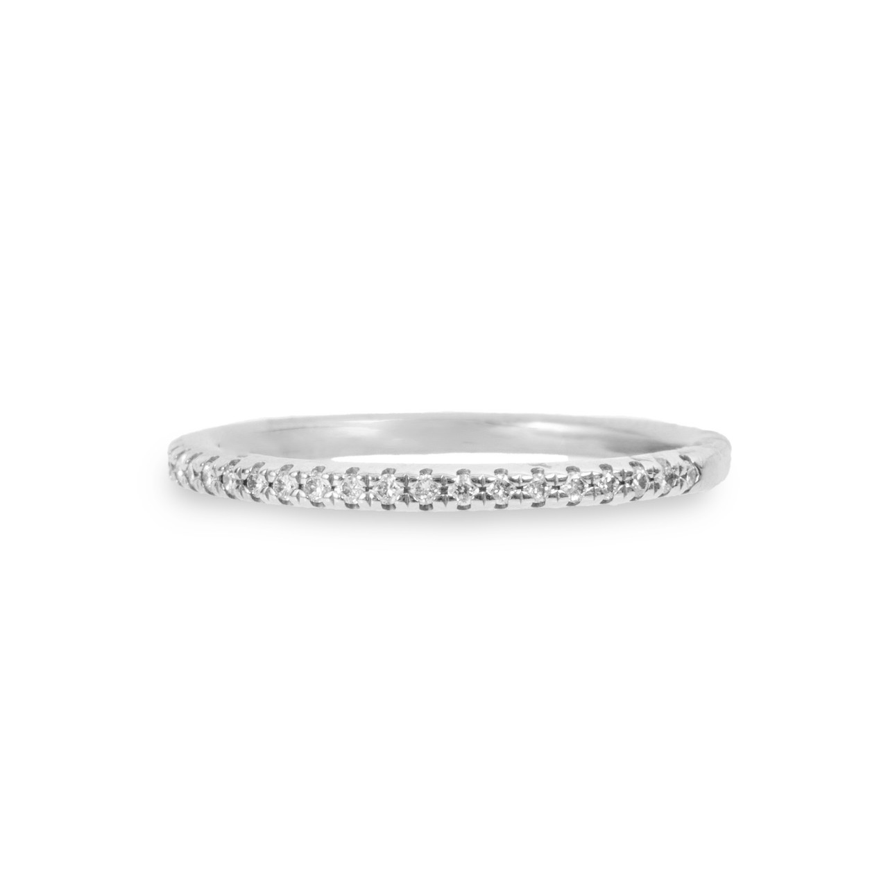 1/2 Way Diamond Wedding Band (0.15tw) 0