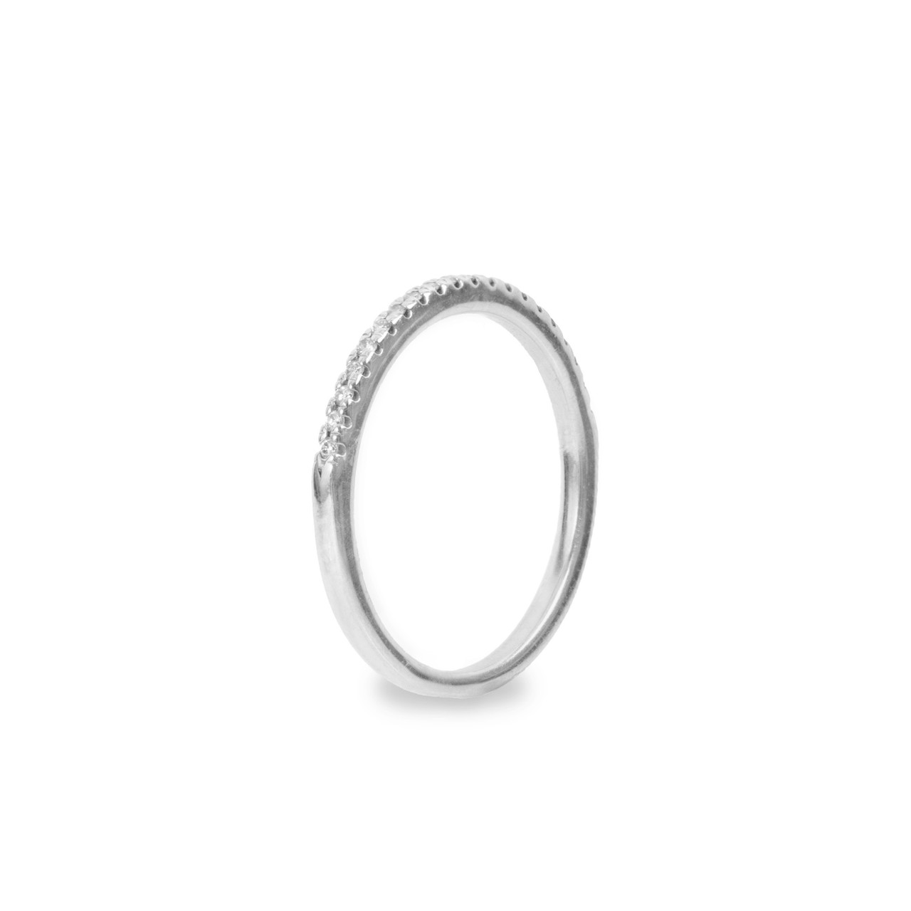 1/2 Way Diamond Wedding Band (0.15tw) 1