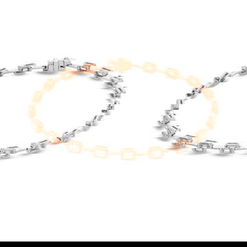 Emerald Diamond Bezel Station Bracelet (3.10TW)