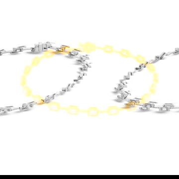 Emerald Diamond Bezel Station Bracelet (3.10TW)