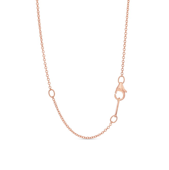 Verragio Medium Diamond Heart Pendant In Rose Gold 18K