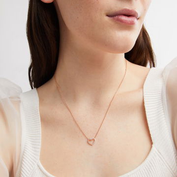 Verragio Medium Diamond Heart Pendant