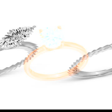 Four Prong Solitaire Engagement Setting by Diamonds Direct Designs