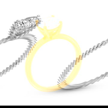 Four Prong Solitaire Engagement Setting by Diamonds Direct Designs