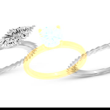 Four Prong Solitaire Engagement Setting by Diamonds Direct Designs
