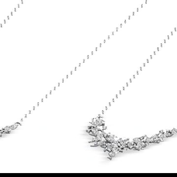 Mixed Shape Diamond Necklace