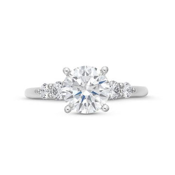 Sylvie Graduated Five Diamond Engagement Setting