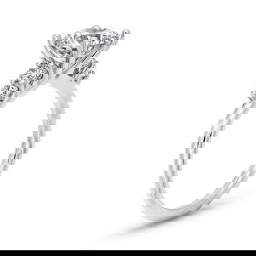 Sylvie Graduated Five Diamond Engagement Setting