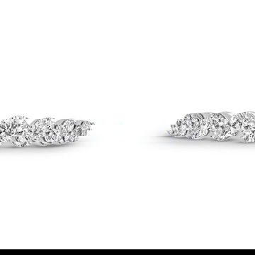 Sylvie Graduated Diamond Wedding Band
