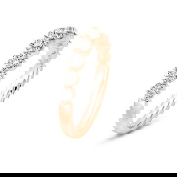 Sylvie Graduated Diamond Wedding Band