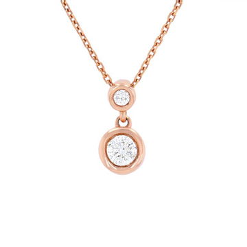 Diamond Bezel Drop Pendant