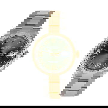 Rolex Datejust 36 Olive Green Roman Dial Watch | Oystersteel & Yellow Gold