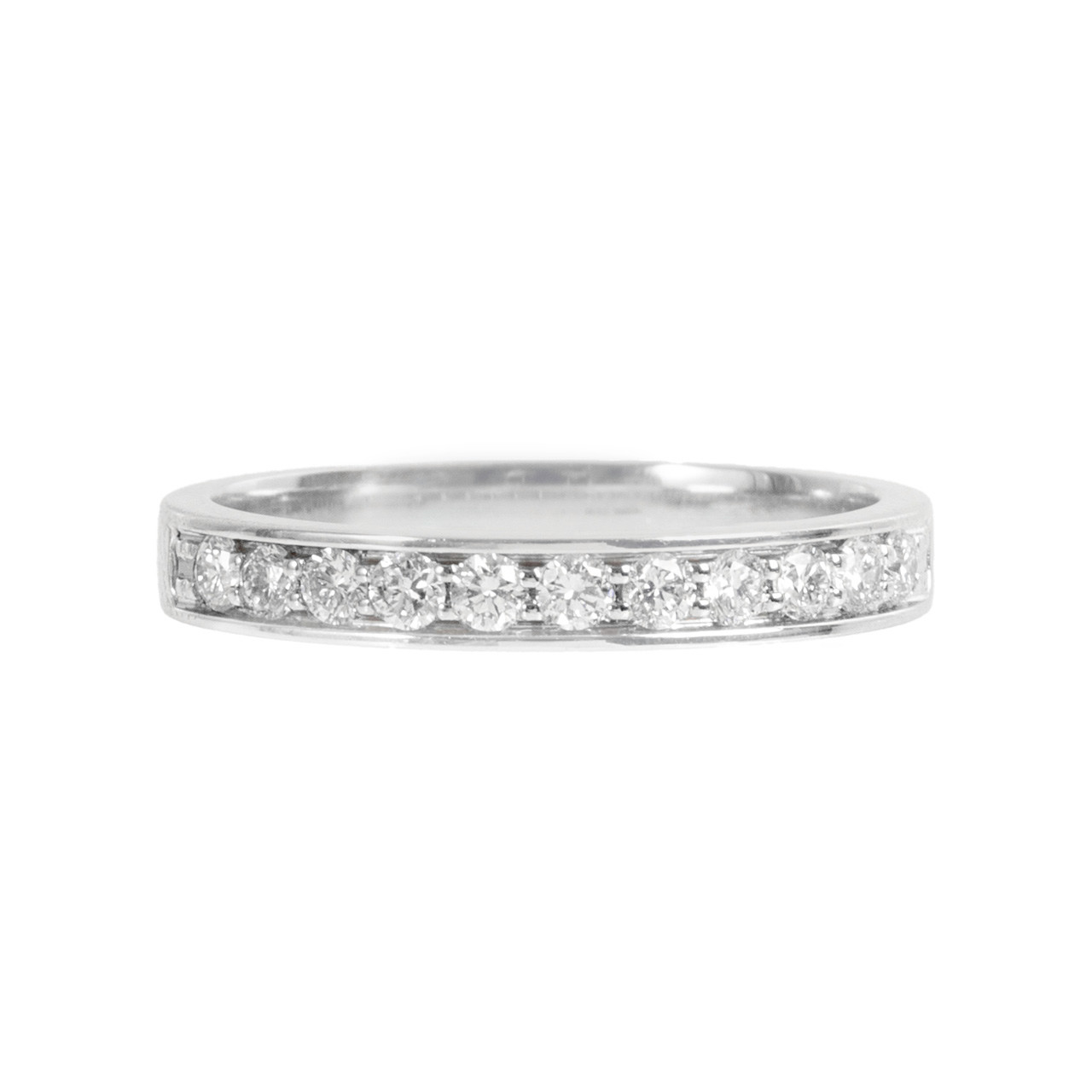 Channel Diamond Wedding Band (0.33tw)