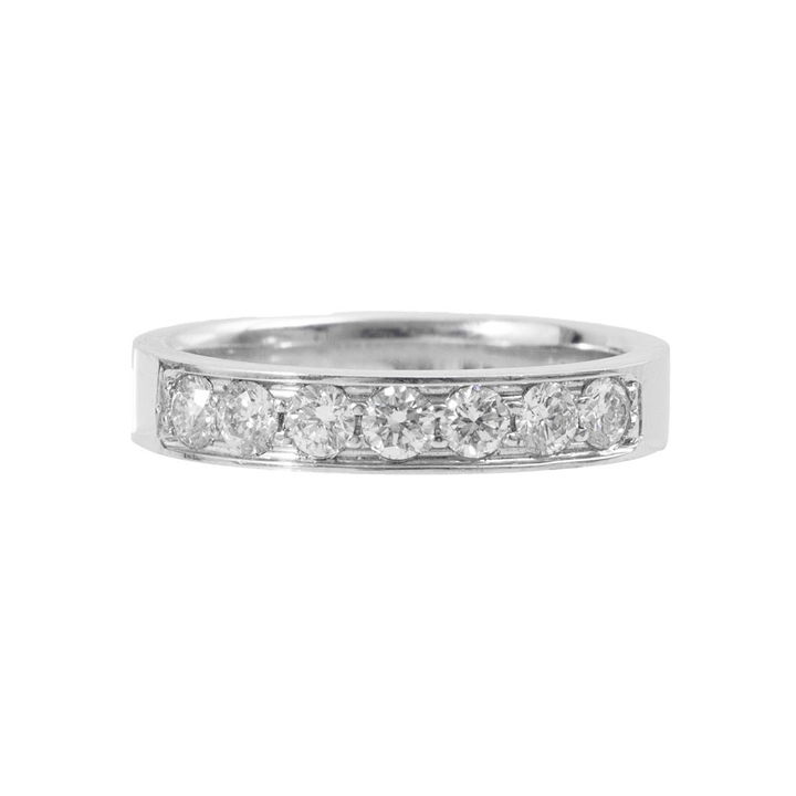 Bead Set Diamond Wedding Band (0.50TW)