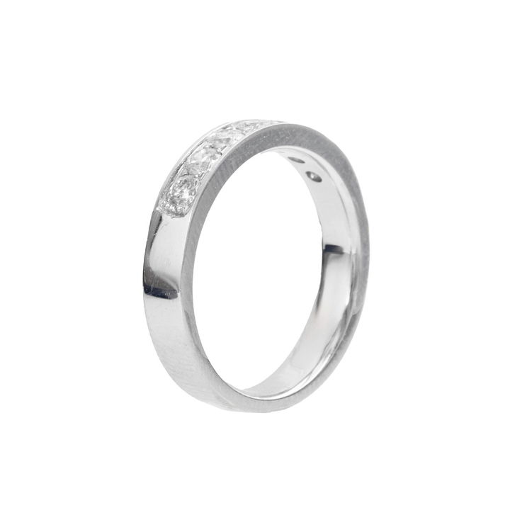 Bead Set Diamond Wedding Band (0.50TW)