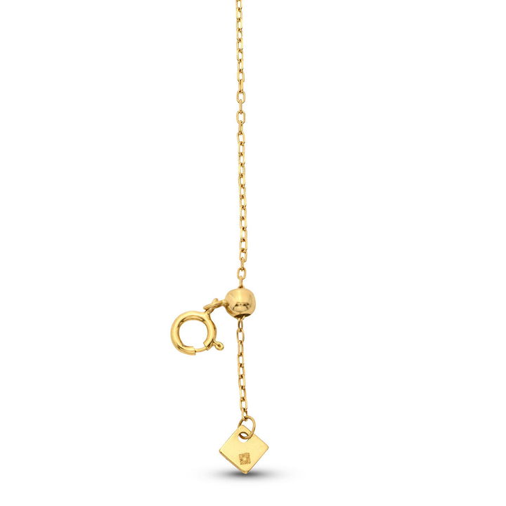 Graduated Diamond Adjustable Chain Bracelet