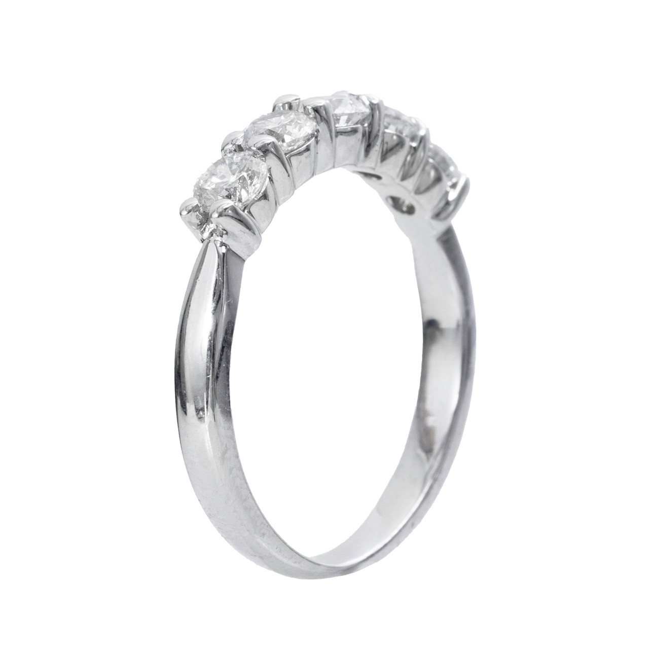 Five Diamond Diamond Wedding Band (1.00tw)