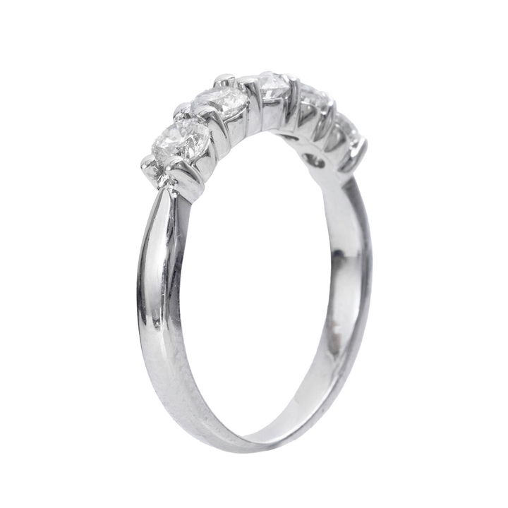 Five Diamond Diamond Wedding Band (1.00TW)