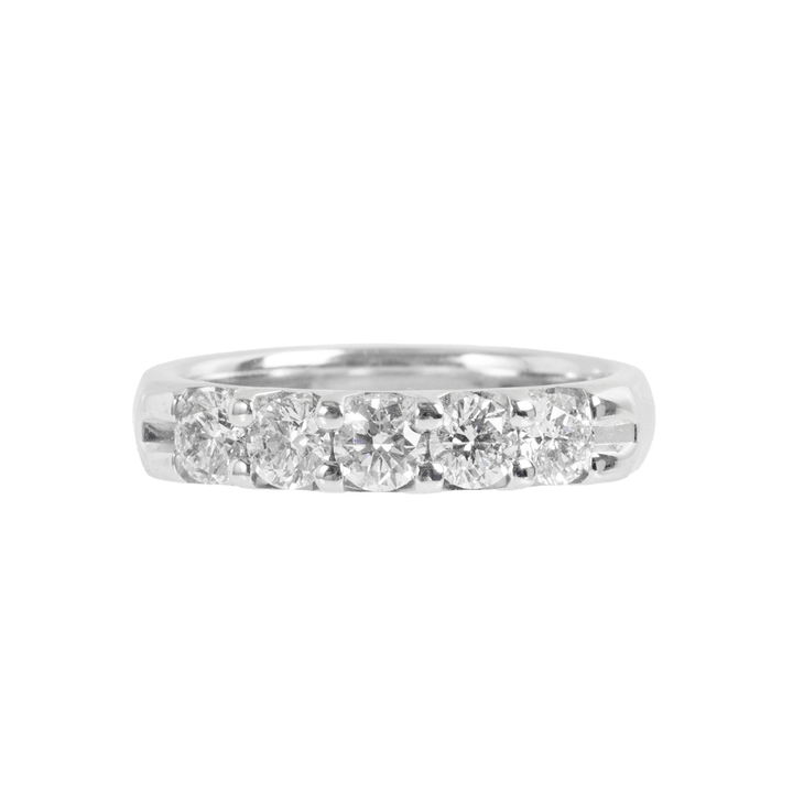 Five Diamond Wedding Band (1.00TW)